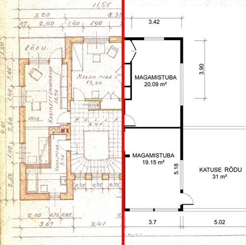 Korruseplaani digitaliseerimine
